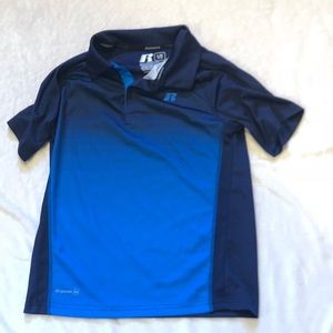 Russell boys collar athletic shirt